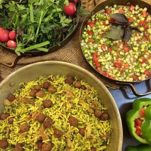 کلم پلو شیرازی